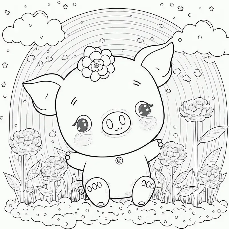 Barnyard Coloring Pages