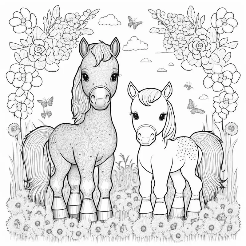 Barnyard Coloring Pages