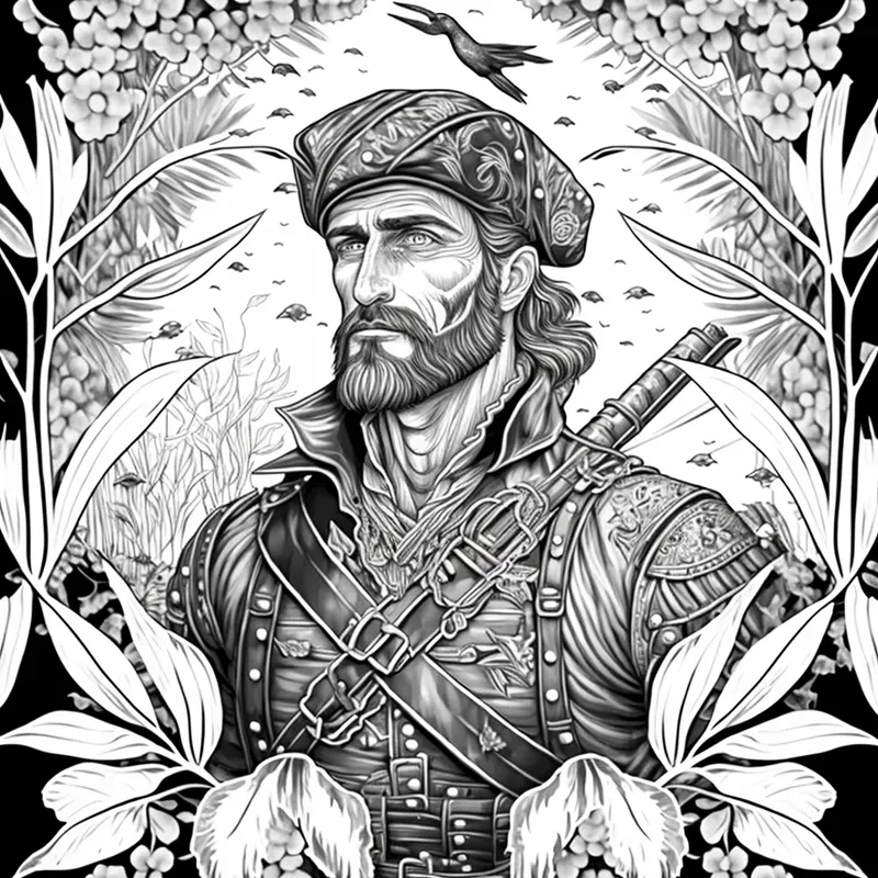 Pirates Coloring Book Pages