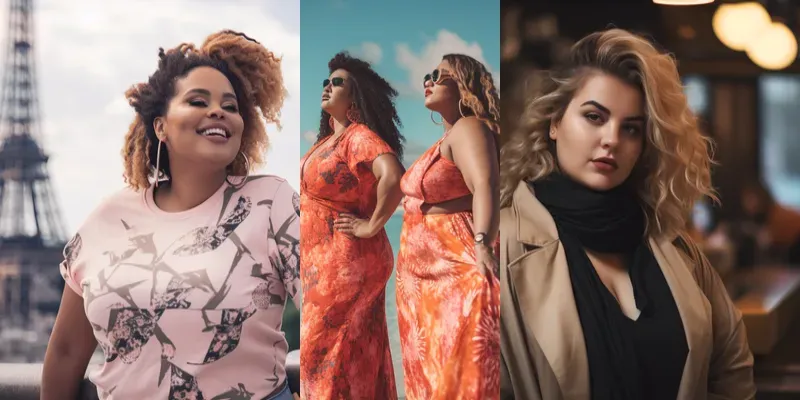 Plus Size Fashion Inspirations generated by undefined