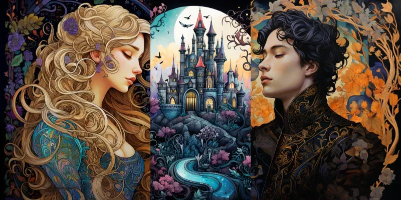 Whimsical Fairytale Illustrations generated by undefined