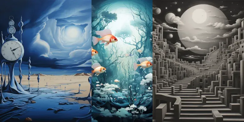 Any Monochromatic Surreal Dreams generated by undefined