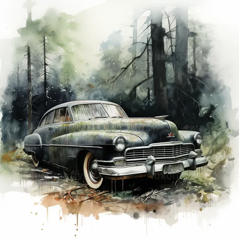 Disturbing Watercolor Paintings