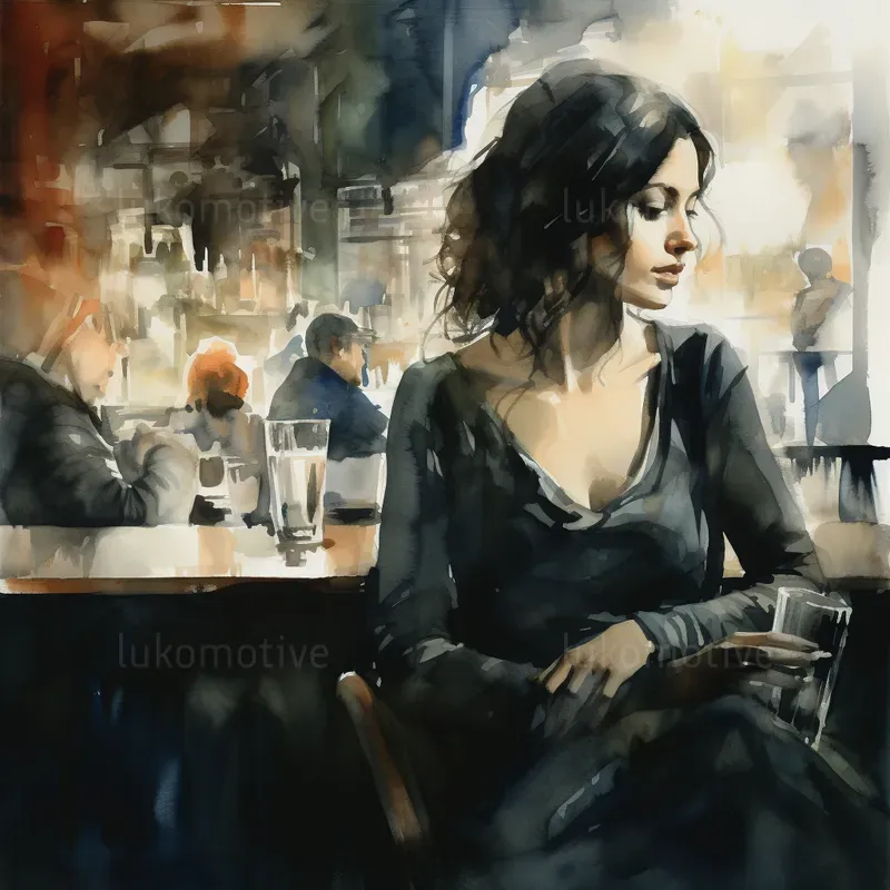 Disturbing Watercolor Paintings