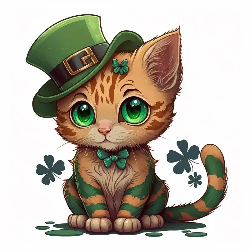 Lovely Animals For St Patricks Day T-shirt Designs
