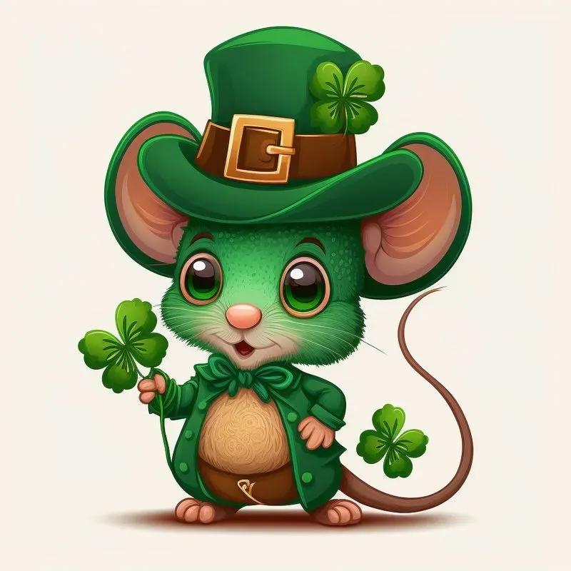 Lovely Animals For St Patricks Day T-shirt Designs