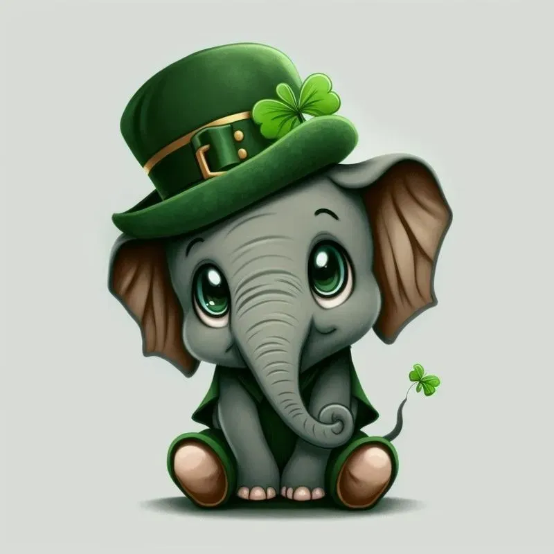 Lovely Animals For St Patricks Day T-shirt Designs