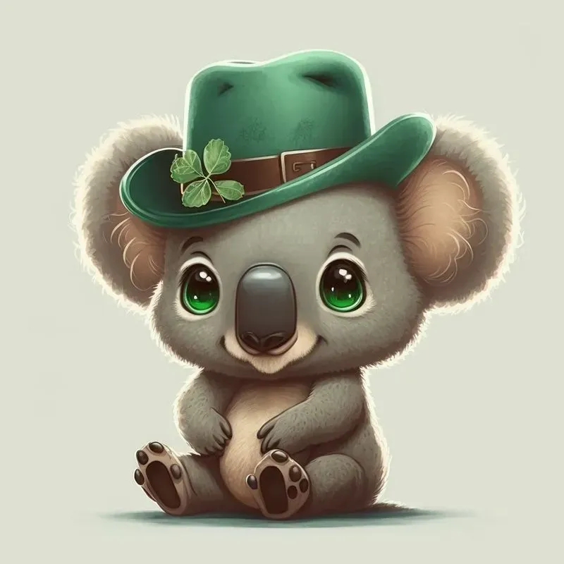 Lovely Animals For St Patricks Day T-shirt Designs