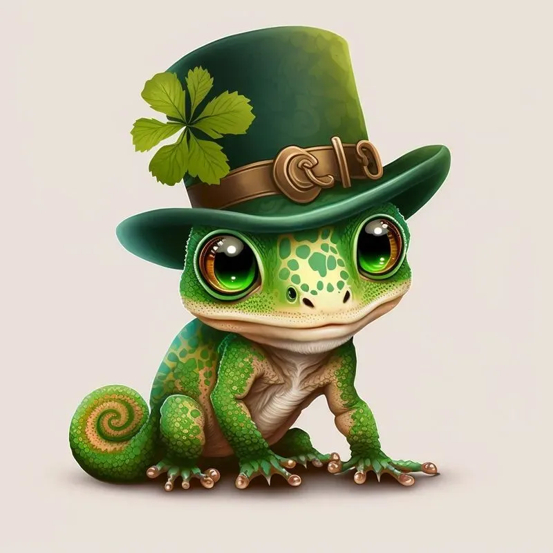 Lovely Animals For St Patricks Day T-shirt Designs