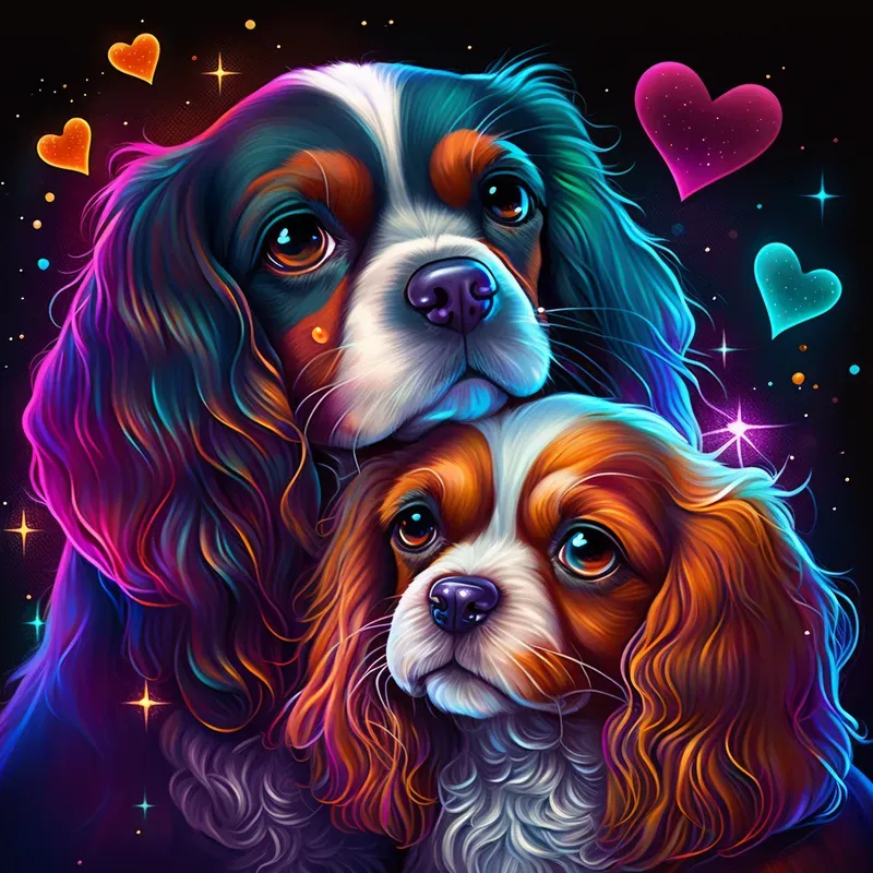 Enchanted Pet Couple Portraits