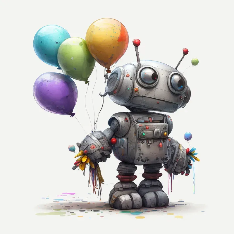 Cute Robots Doing Whatever You Wants