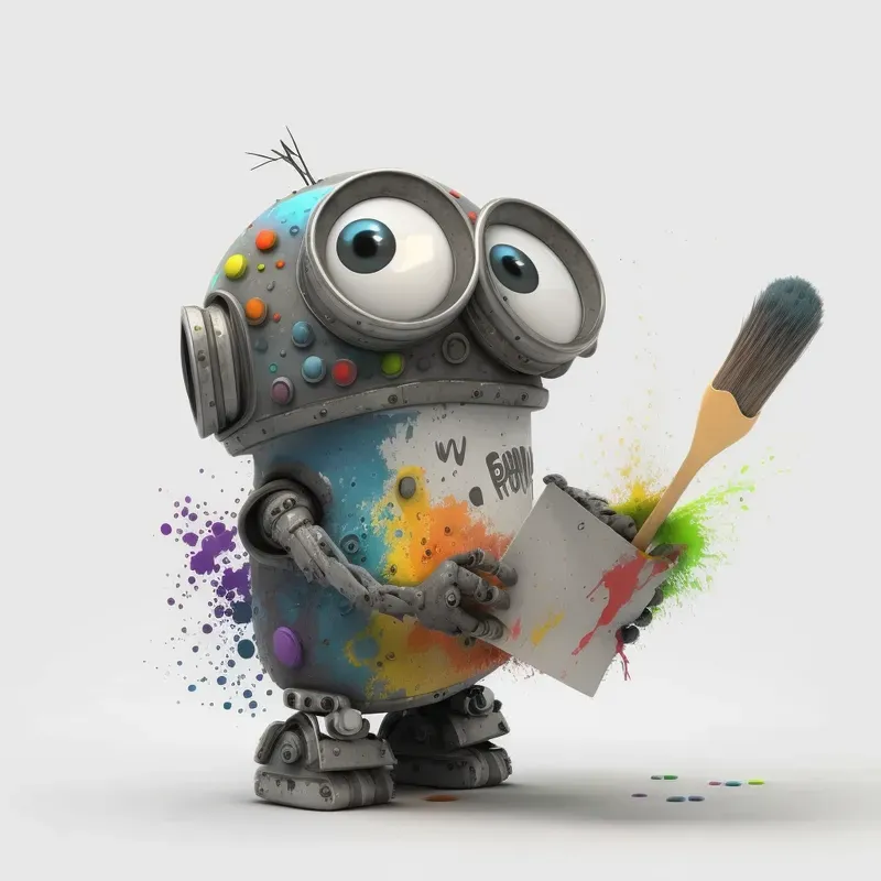 Cute Robots Doing Whatever You Wants
