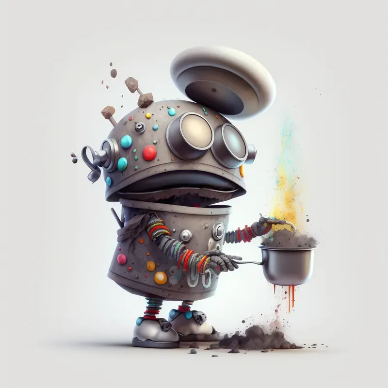 Cute Robots Doing Whatever You Wants
