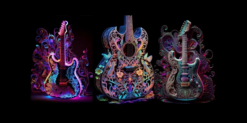 Electric Guitars generated by undefined
