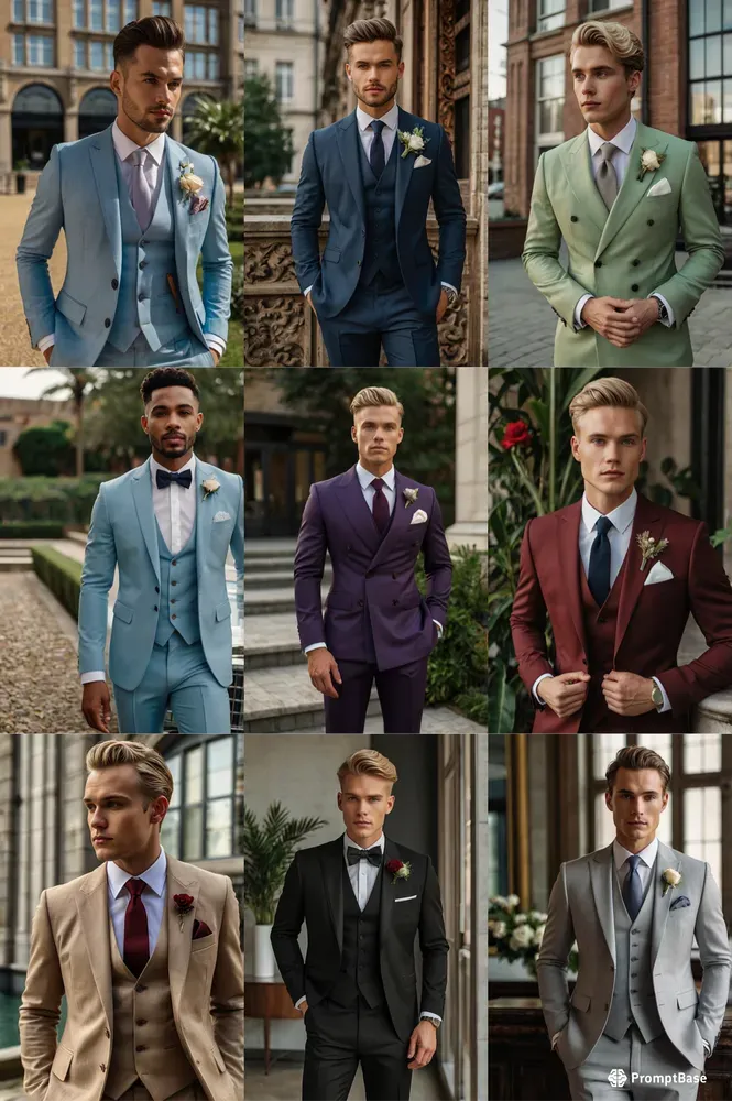 Groom Wedding Suite Ispiration