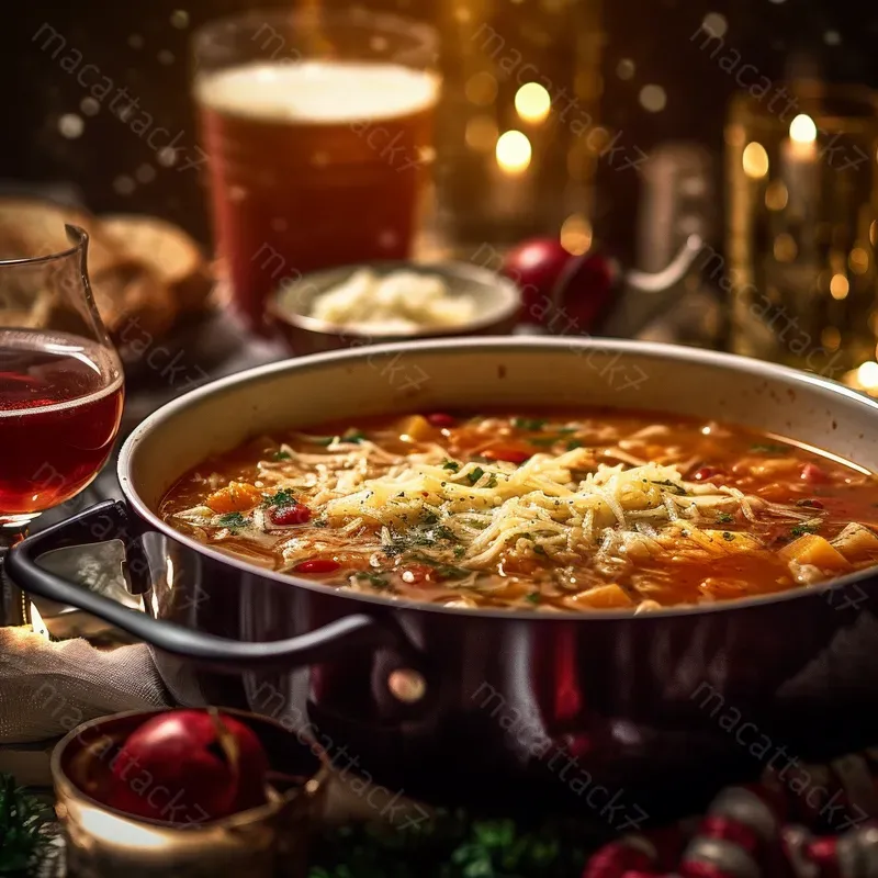 Christmas Realistic Dishes And Meals