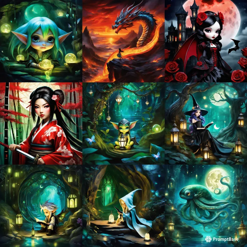 Fantasy Anime Characters