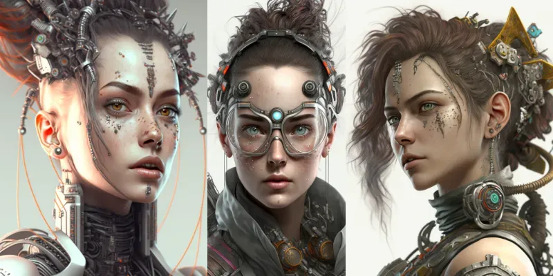 3D Characters Punk Style generated by undefined