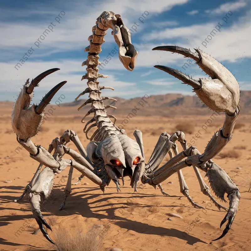 Detailed Skeletons For Various Creatures