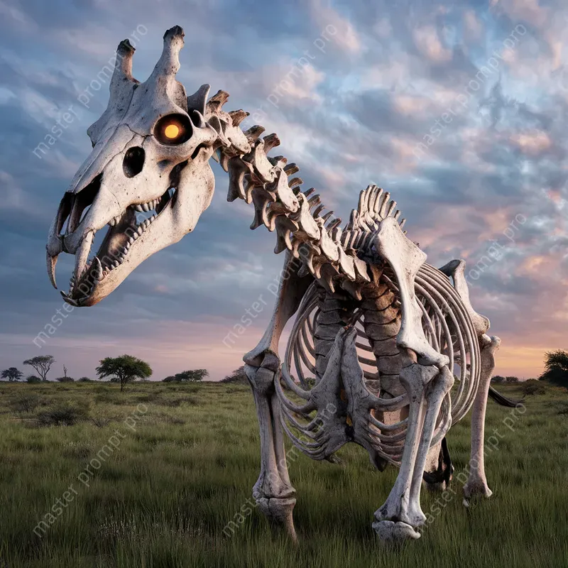 Detailed Skeletons For Various Creatures