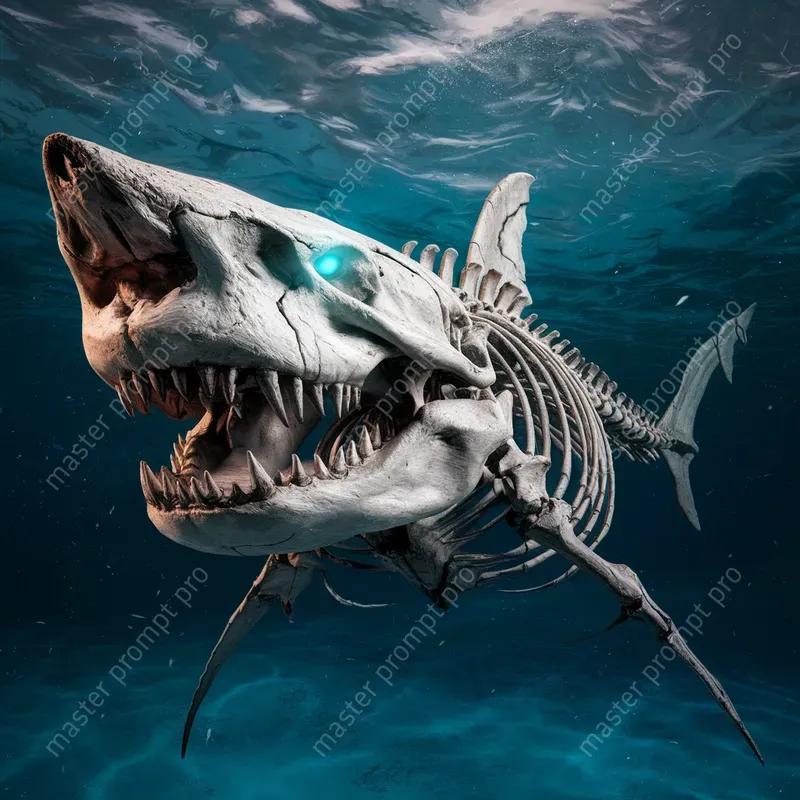 Detailed Skeletons For Various Creatures