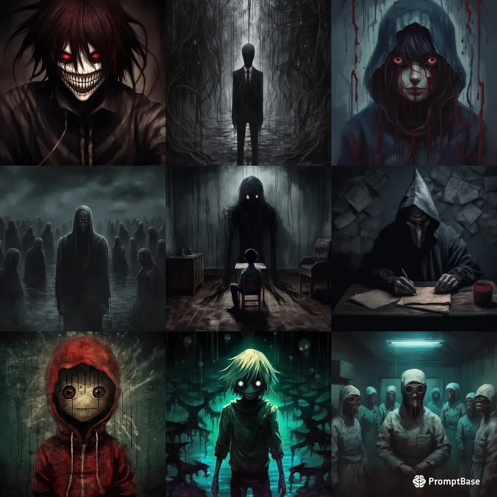 Creepypasta Posters