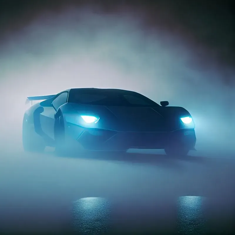Dense Fog Car Photography