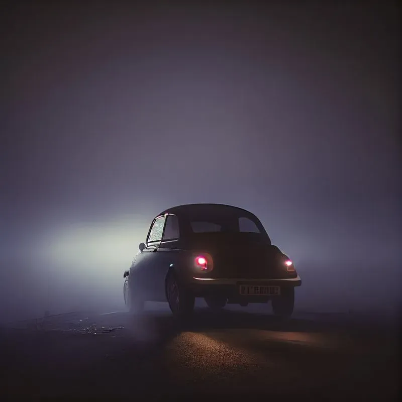 Dense Fog Car Photography