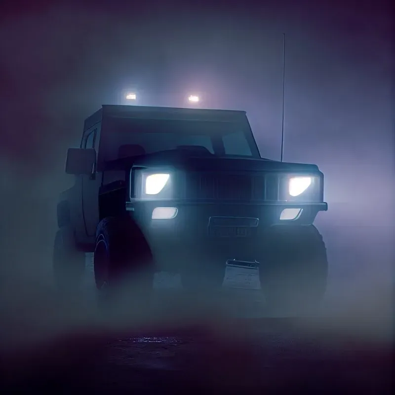Dense Fog Car Photography