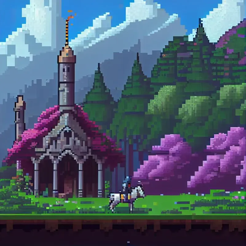 Pixel Aesthetic Loading Screens