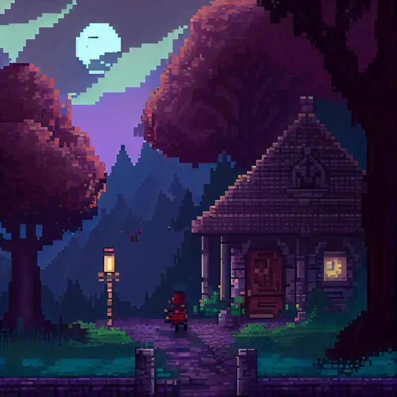 Pixel Aesthetic Loading Screens