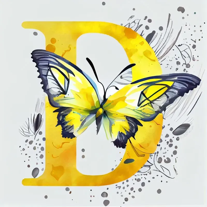 Butterfly Monograms