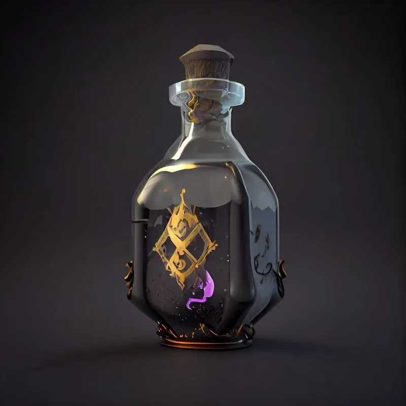 3D Magical Potions
