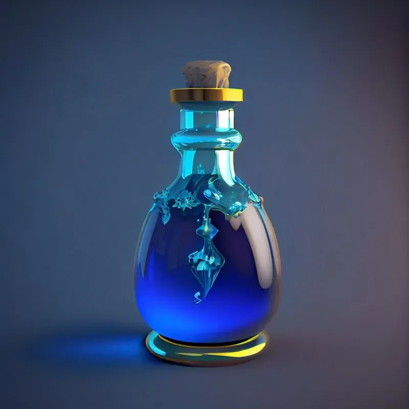 3D Magical Potions