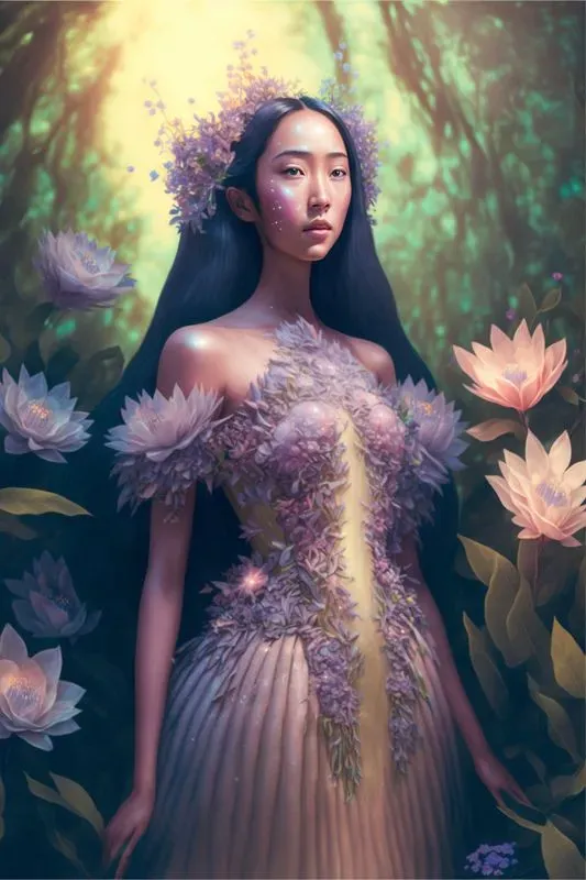 Beautiful Fantasy Nature Goddesses