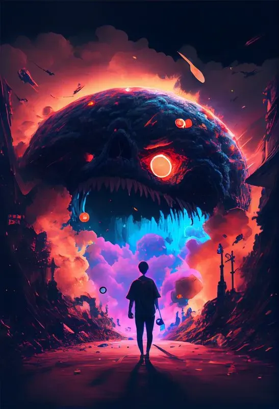 Emoji Space Art