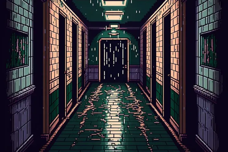 Pixel Horror Game Designs