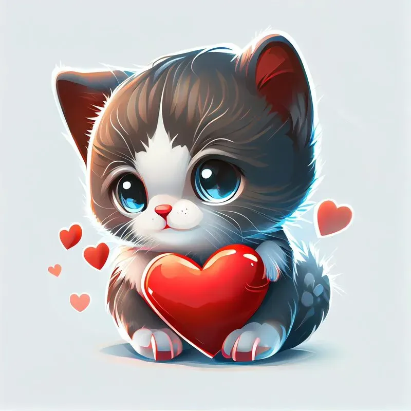 Cute Valentines Day Animals
