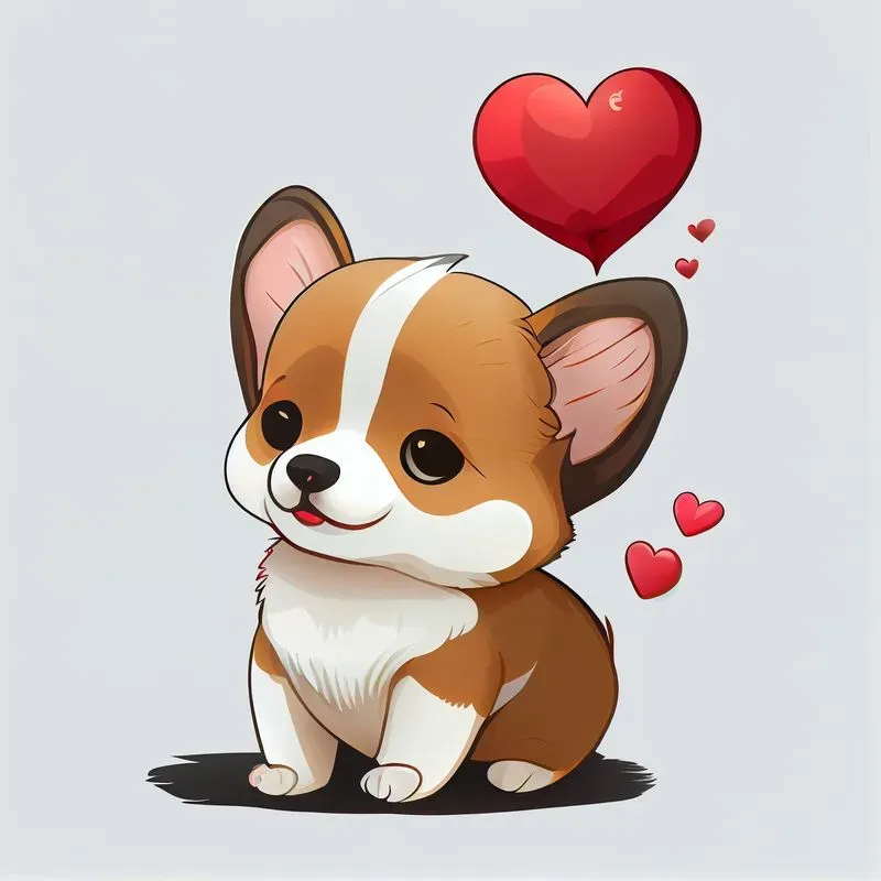 Cute Valentines Day Animals