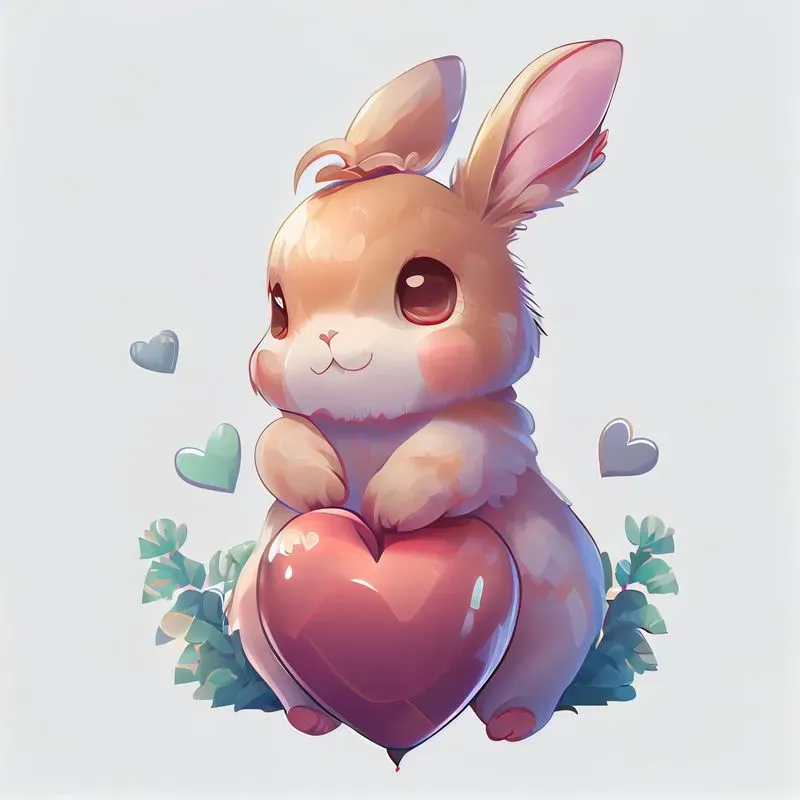 Cute Valentines Day Animals