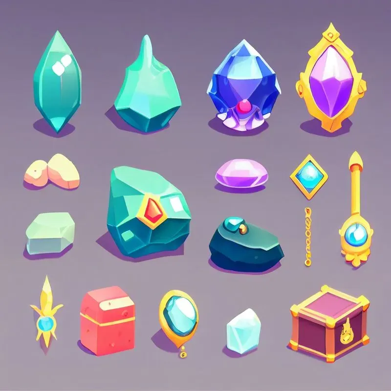 Cartoon Game Asset Designs