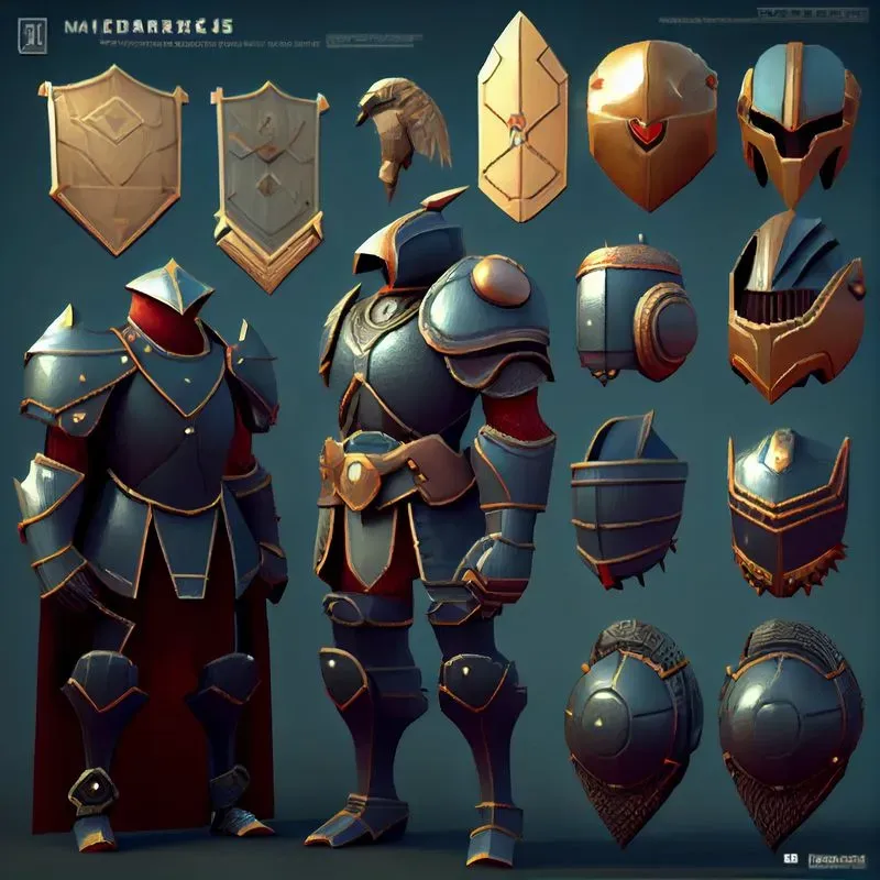 3D Game Asset Designs