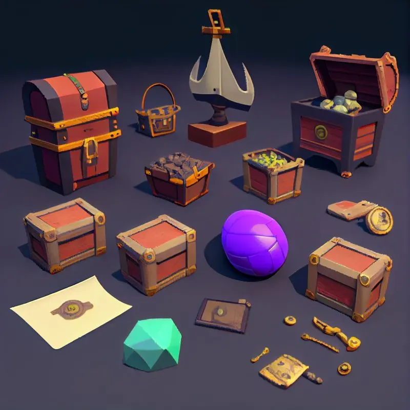 3D Game Asset Designs