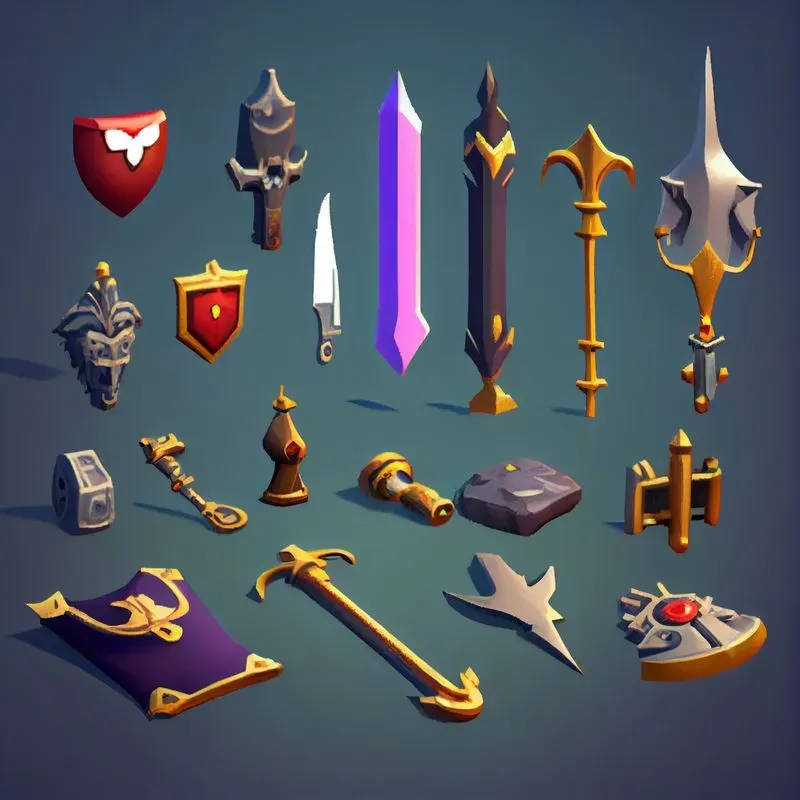 3D Game Asset Designs