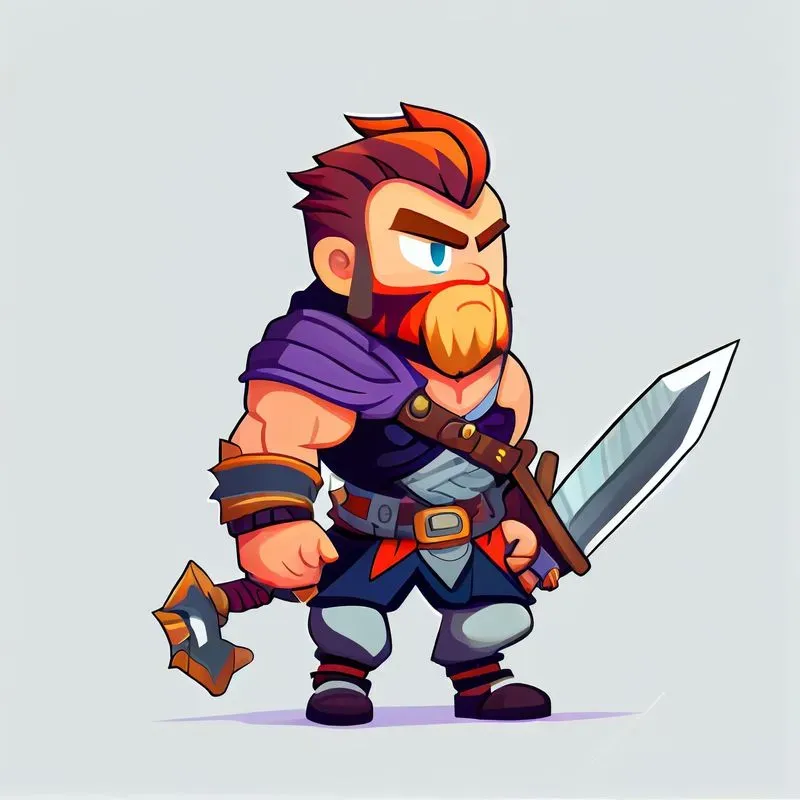 2D Cartoon Game Designs