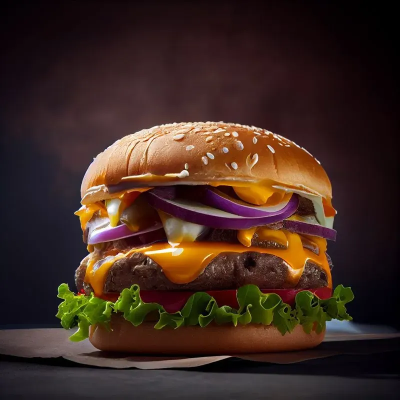 Realistic Fast Food Photographs