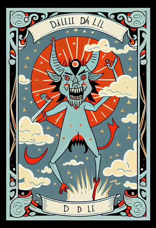 Cartoon Tarot Card Designs