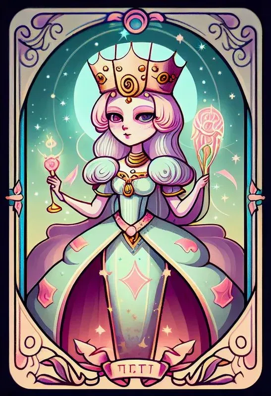 Cartoon Tarot Card Designs