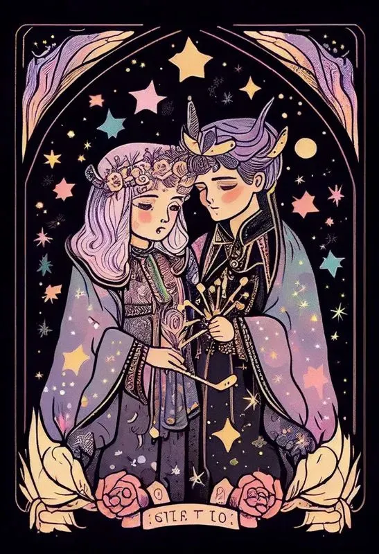 Cartoon Tarot Card Designs