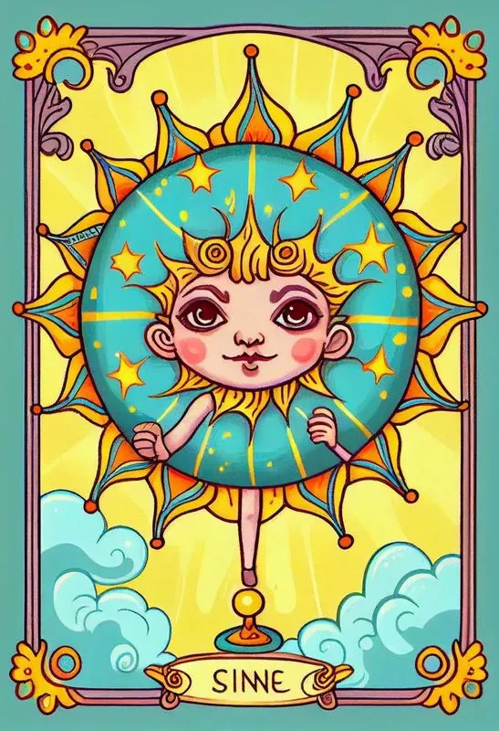 Cartoon Tarot Card Designs